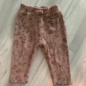 Zara ribbed leggings